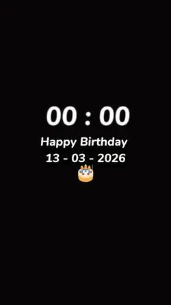 HBD 13 MARCH 2026