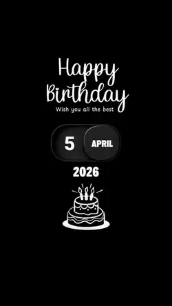HBD 5 APRIL 2026