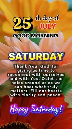 Happy Saturday