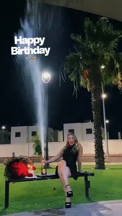 birthday champagne