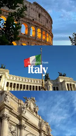 Moments from italy