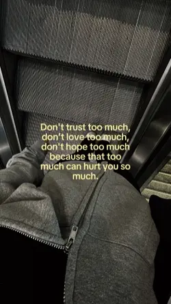 Don't trust too much