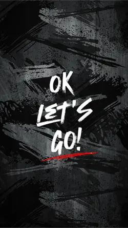 OK LET’S GOO!! New