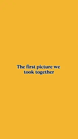 first picture vs now