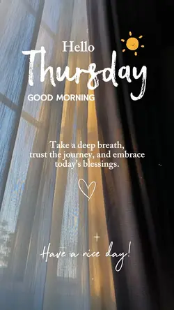 Hello Thursday 🍃