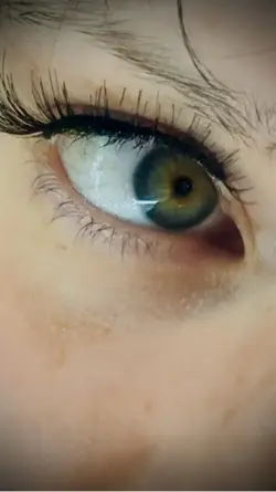 Hazel eyes