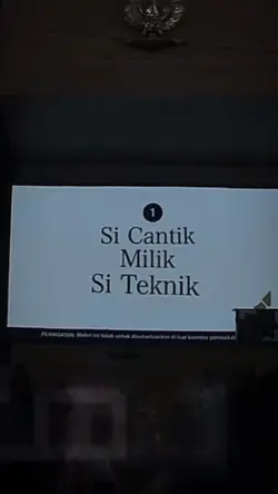 SiCntikMilikSiTeknik
