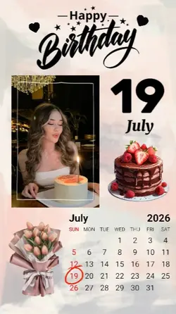 hbd 19 July 