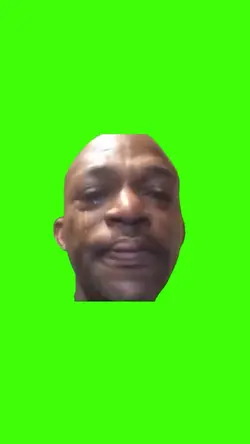 Black man crying 