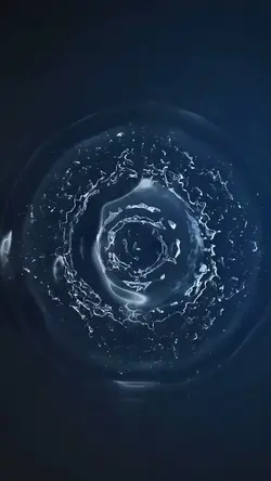 Water droplets 