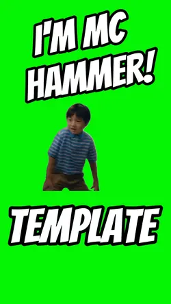 I'm MC Hammer!