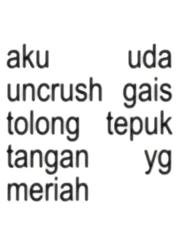 aku udah uncrush