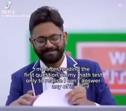 Me on every test