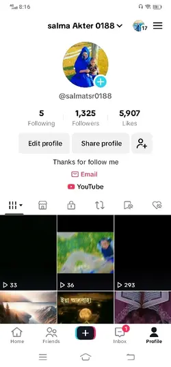 my tiktok follow plz