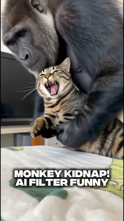 Monkey Kidnap Ai 🤣