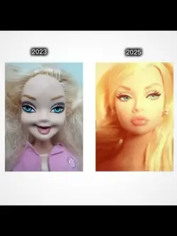 2023vs2025glowup