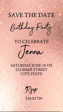 SAVE THE DATE