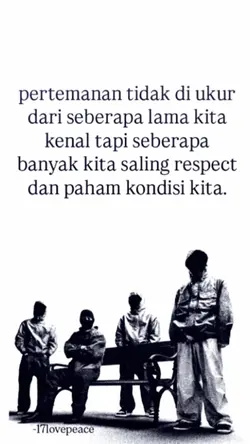 pertemanan tidak di 