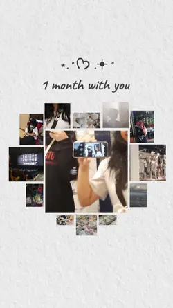 1 month with you 