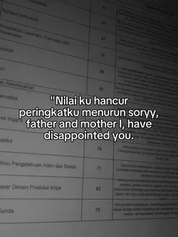 nilai ku hancur