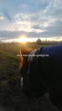 perdre quelqu'un...