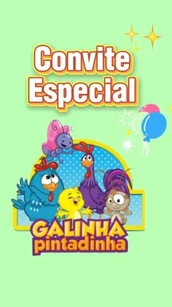 Convite Pintadinha 2