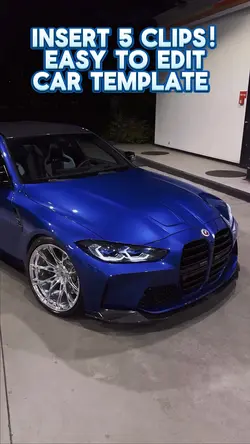 Car template 5 clips