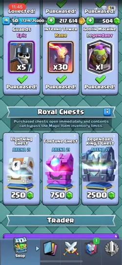 Shop three crown