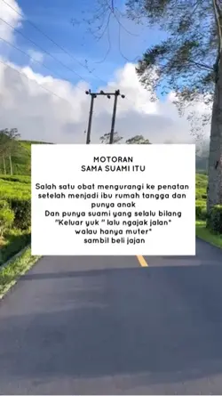 Motoran sama suami