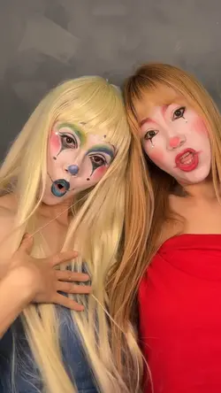 삐애로 메이크업