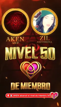 NIVEL 50 DE MIEMBRO