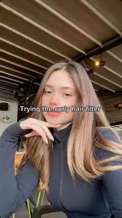 Curly hair filter 