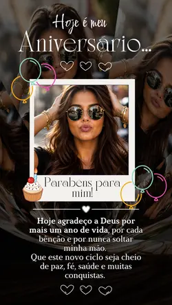 Parabéns pra mim