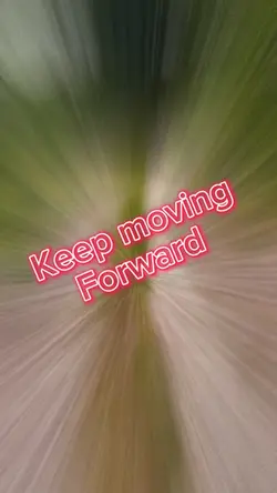 Keep moving forward 