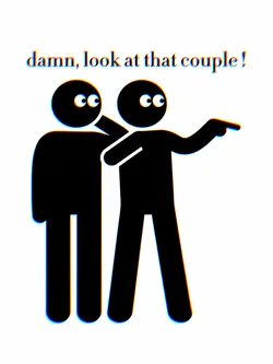 look at that couple!