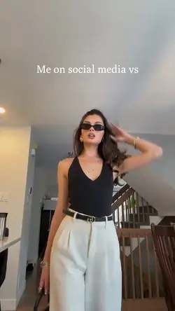 Me on media vs real