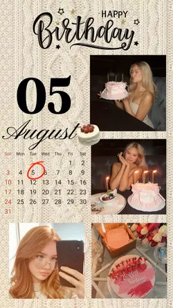 BIRTHDAY 05 AUGUST