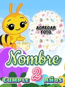 Invitación Abejita