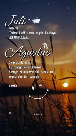 Juli - Agustus 