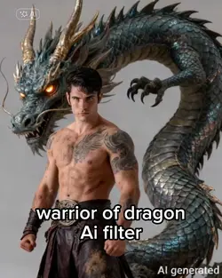 Ai warrior of dragon