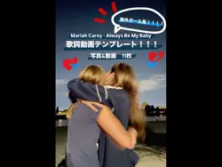 海外ガール風テンプレート！