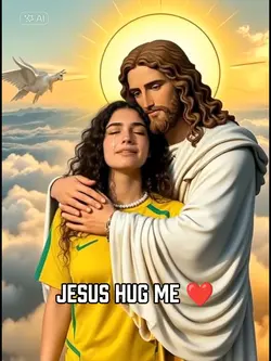Jesus hug me 