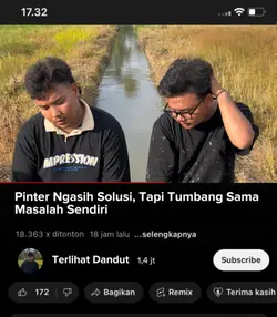 pinter ngasih solusi