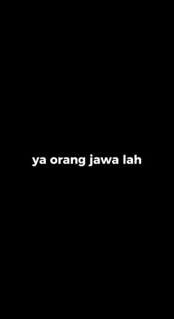 trend orang jawa lah