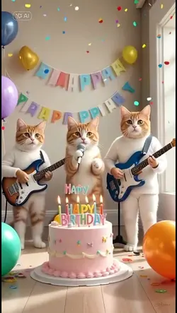 Happy Birthday Cat 