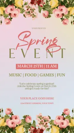 SPRING INVITATION