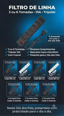 Filtro de Linha Régu