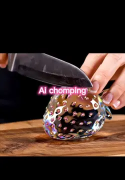 AI cutting fruits 