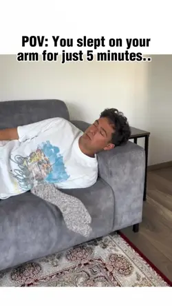 you slept on ur arm