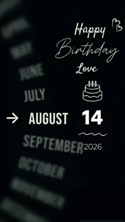 HBD MY SON 14 AUGUST